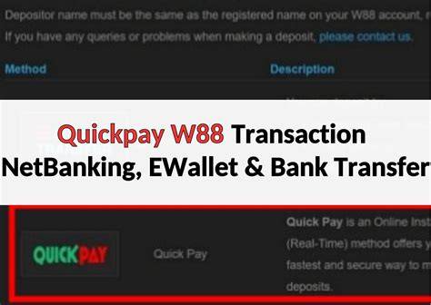 w88 bank transfer